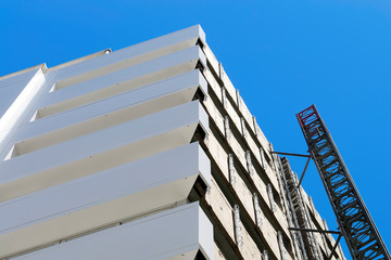 aluminium composite panels to repair  restore building  facade