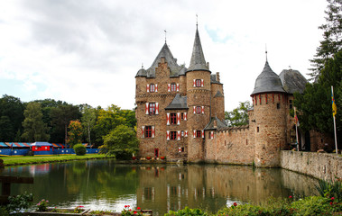 Fototapeta na wymiar Old magic castle in Germany