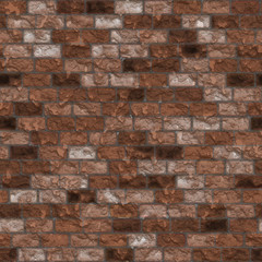 Old Brick Wall Seamless Texture or Background illustration