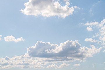 Fototapeta premium white clouds in the blue sky. background