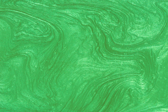 green painted metallic background texture