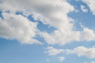 Fototapeta premium white clouds in the blue sky. background