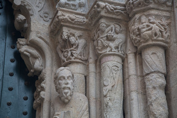 Cathedral Facade, Orense, Galicia