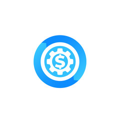 money management, financial services, vector icon