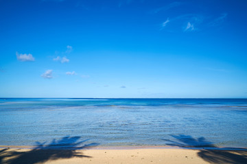 Beautiful ocean image in Fiji.