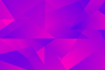 abstract luminous triangle overlay vector background
