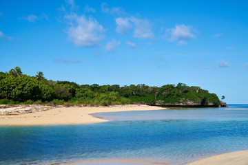 Fototapeta na wymiar Beautiful ocean image in Fiji.