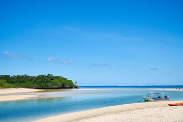 Fototapeta na wymiar Beautiful ocean image in Fiji.