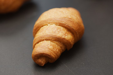 Croissants, traditional French pastry
