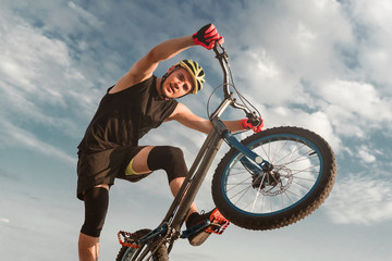 bike trial. training. stunt. extreme.