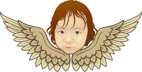 Fototapeta premium Baby Angel Cherub