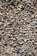 Broken stone ballast background