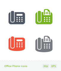 Office Phone - Sticker Icons