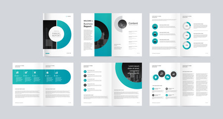 template layout design with cover page for company profile ,annual report , brochures, flyers, presentations, leaflet, magazine,book . and vector a4 size for editable.