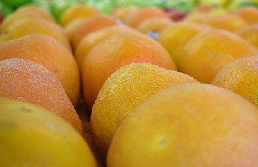 oranges on display