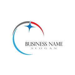 Star Logo Template vector icon illustration design