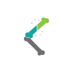 Bone logo vector template design