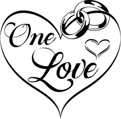 Obraz premium Wedding Clip art