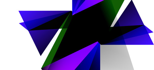 Triangle geometric background in trendy style on light background. Retro vector illustration. Colorful bright. Trendy modern style. Vector business illustration.