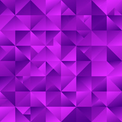 Obraz premium Dynamic purple abstract gradient triangle background design - polygonal geometrical vector illustration