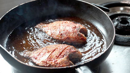 Fish fry, Fish Curry,