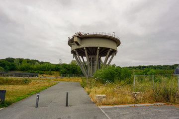 DINSLAKEN, Germany - 15/07/2019: Industrial Heritage At 