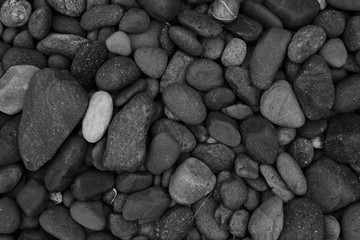 black stone background, pebble beach stone 