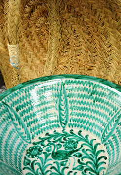 Artesan&iacute;a de la famosa regi&oacute;n monta&ntilde;osa de las Alpujarras en la provincia de Granada, Andaluc&iacute;a, Espa&ntilde;a.