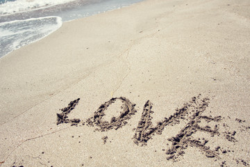 Holidays by the sea. Love and romance.