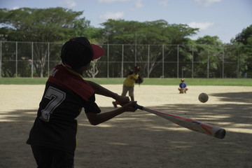 young baseball player