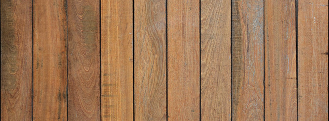 Fototapeta na wymiar brown plank timber natural wood board texture for banner background