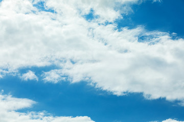 Obraz premium blue sky with clouds. background.