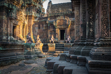 Hinduistische Tempelruine in Angkor