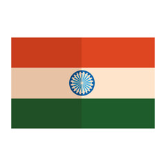 indian flag independence day icon