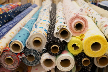 Aligned fabrics for handicraft stores