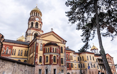 Fototapeta na wymiar New Athos Monastery, Abkhazia