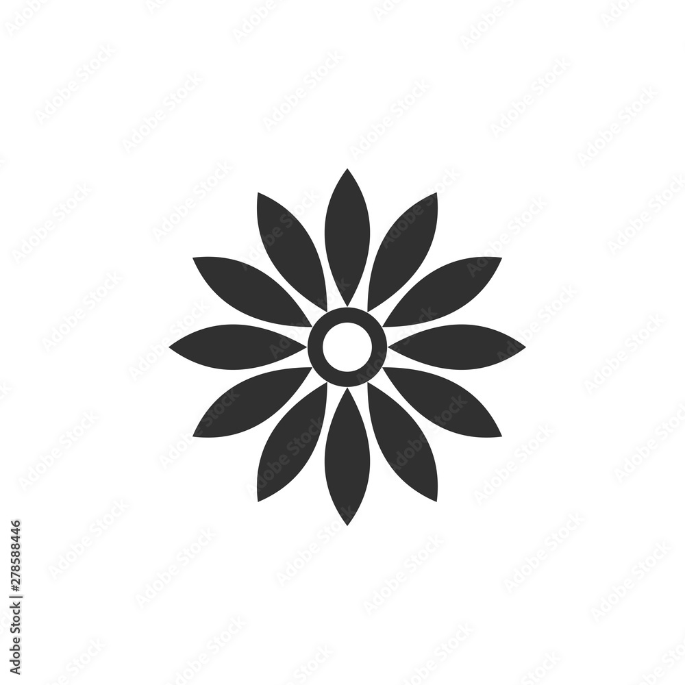 Aufkleber sun icon template color editable. sun symbol vector sign isolated on white background. simple logo v