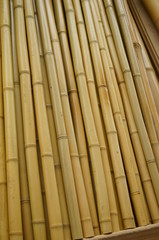 Asian bamboo fence wall material