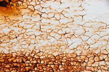 Rusty Cracked grunge dirty weathered ugly vintage surface texture background