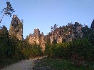 Czeski Raj, Prachowskie Skały © Monika