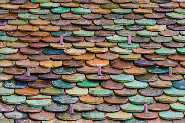 The village of Glorenza in Venosta valley