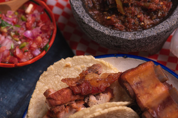 Tacos de Carnitas Mexicanos, cultura mexicana