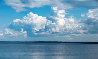 summer Baltic sea.