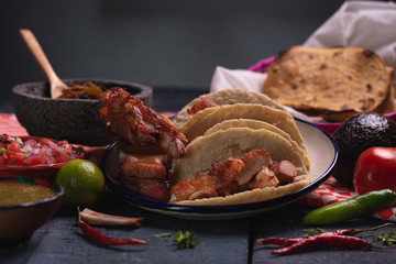 Tacos de Carnitas Mexicanos, cultura mexicana