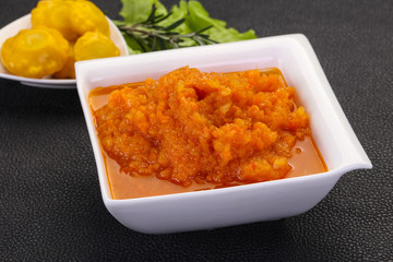 Zucchini squash caviar