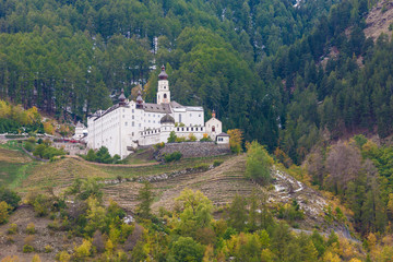 Venosta valley / Mount Maria abbey