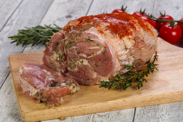 Chicken roll for roast