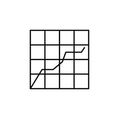 Graphic finance outline icon. Element of finance illustration icon. signs, symbols can be used for web, logo, mobile app, UI, UX