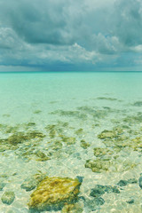 sea and blue sky