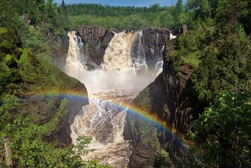High Falls, Pigeon River, Canada-U.S. border
